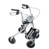 Rollator 4 roues avec plateau, panier et porte canne